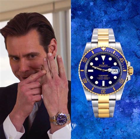 The Rolex watch Submariner of Mr. Popper (Jim Carrey) in Mr.